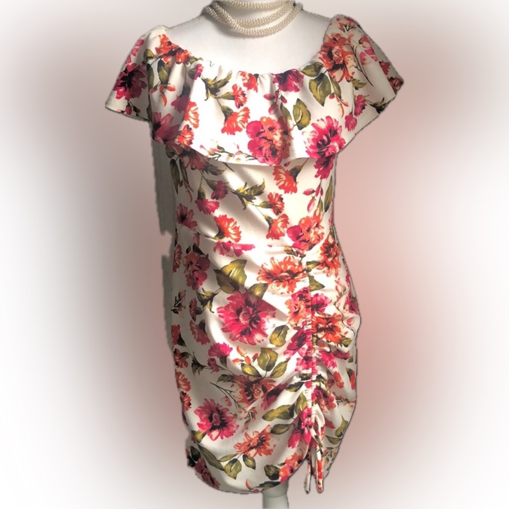 Floral dress from Crave FAME
